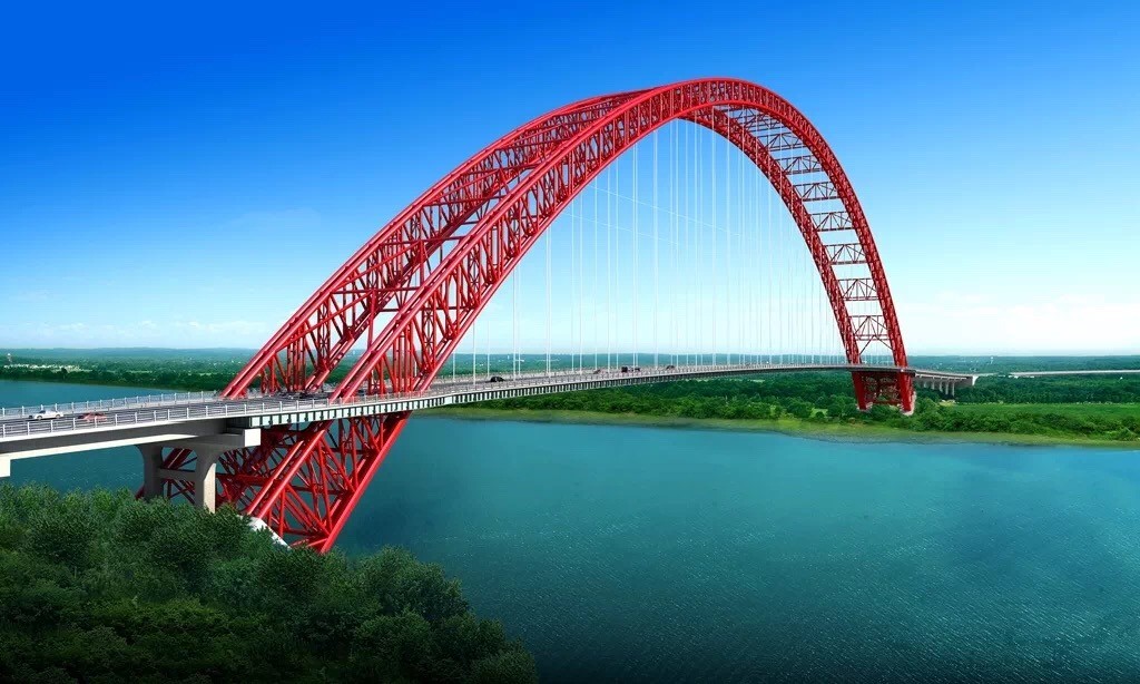 世界第一跨径钢管混凝土拱桥